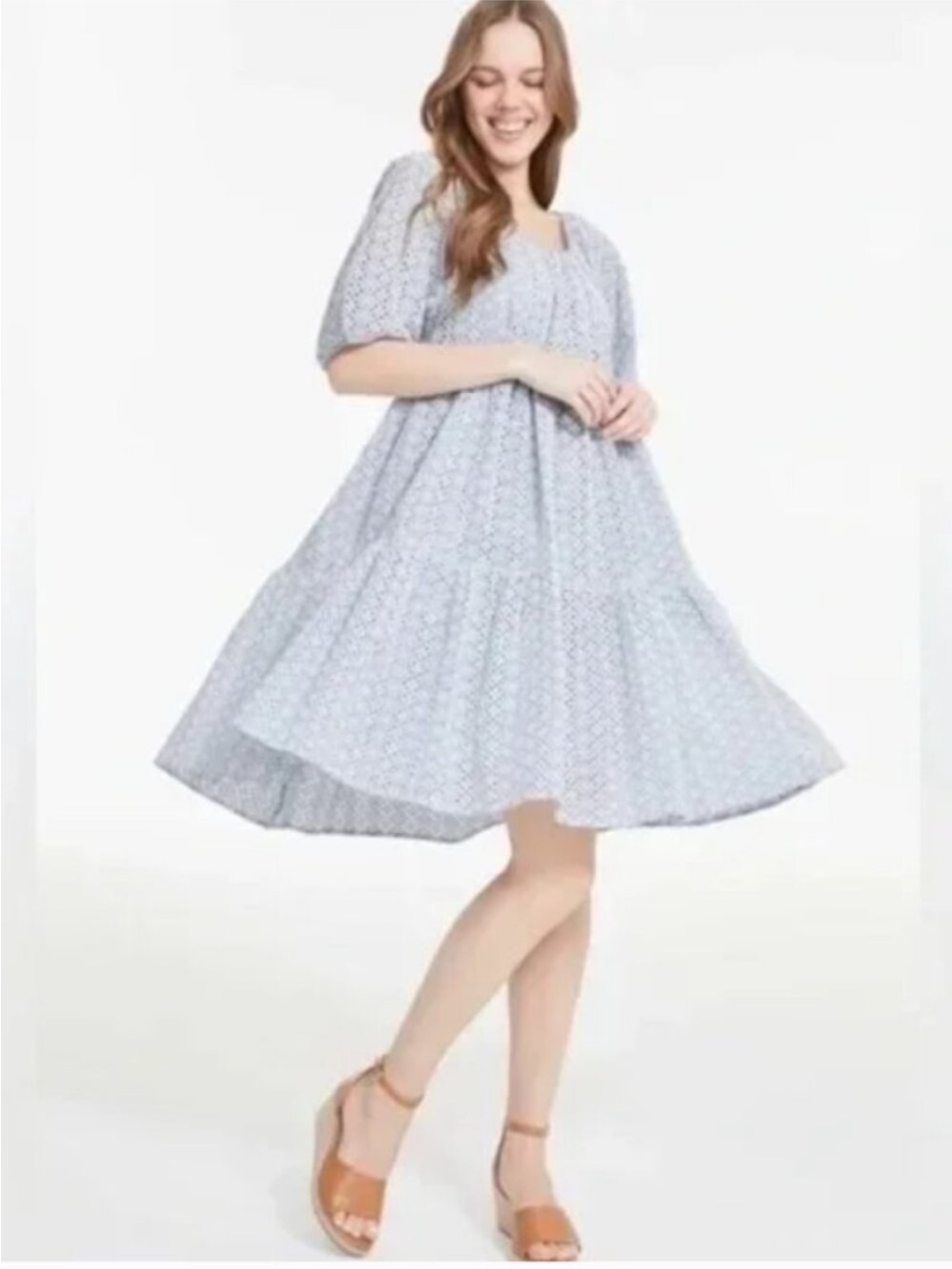 📌NWT Jillian Harris x Joe Fresh x Life At Home Blue Skies Dress